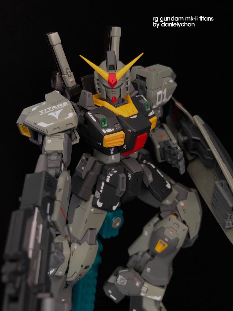 高達模型成品RG 1:144 RX-178 Gundam Mk-II Titans, 興趣及遊戲, 玩具 