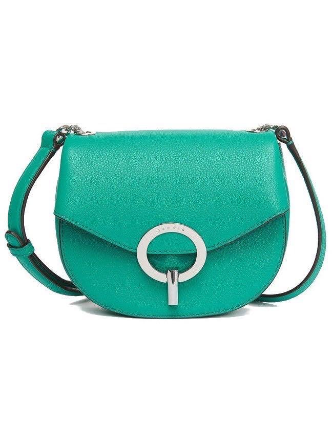 Sandro Pepita Bag Small Garden Classic Green