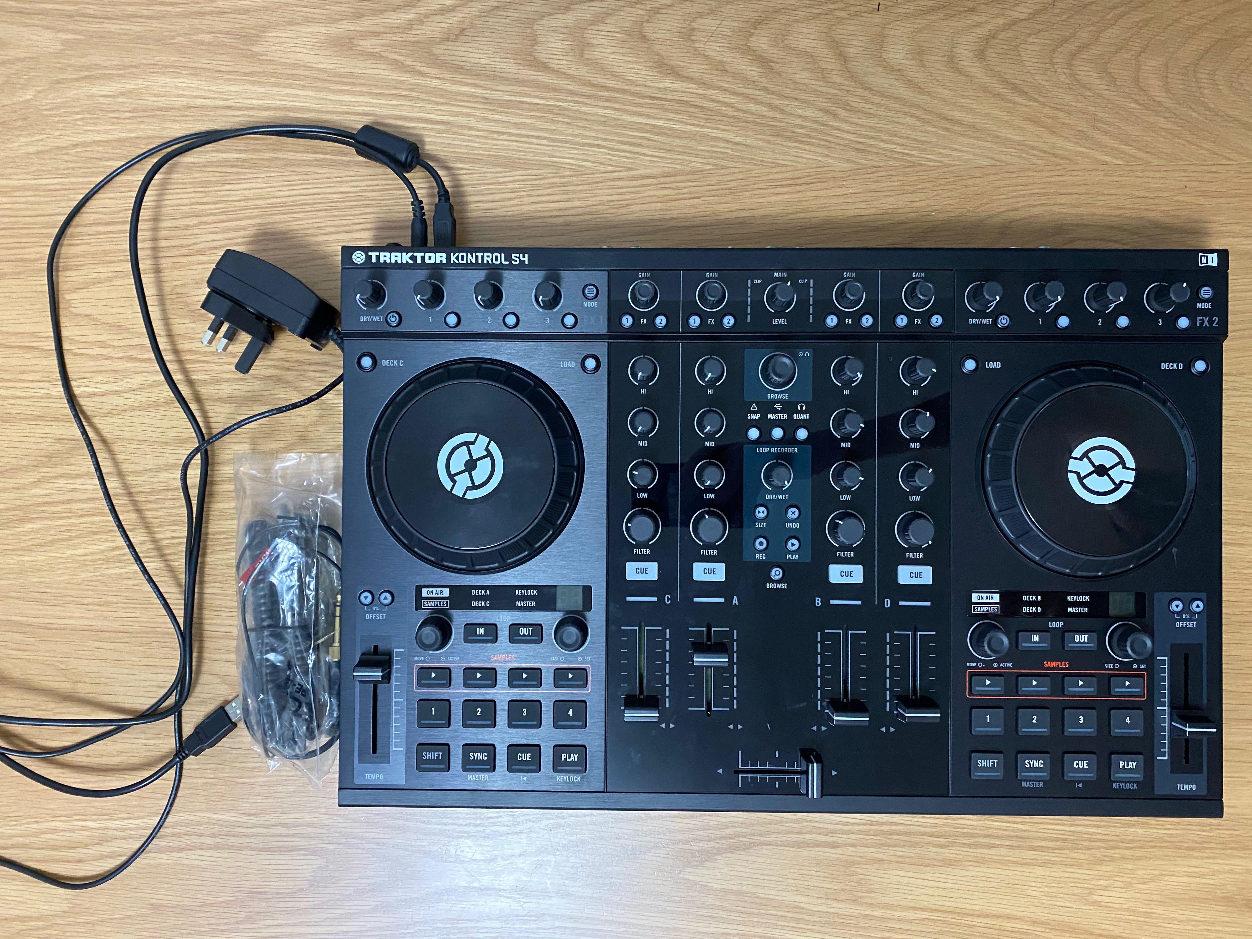 DJ Turntable Traktor Kontrol S4 MK1, Hobbies & Toys, Music & Media, Music Accessories on Carousell