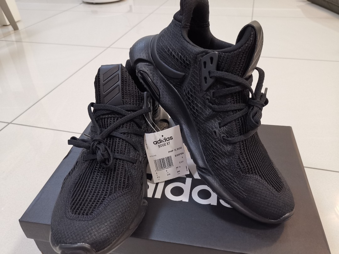BEST PRICE ORIGINAL Adidas Edge XT Shoes Black Sneakers