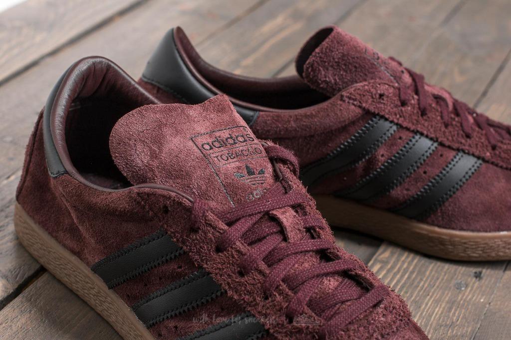 ADIDAS TOBACCO Men s Size UK 9 RED NIGHT CORE BLACK BY9531