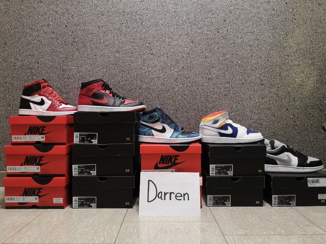 Jordan mids and highs cheap