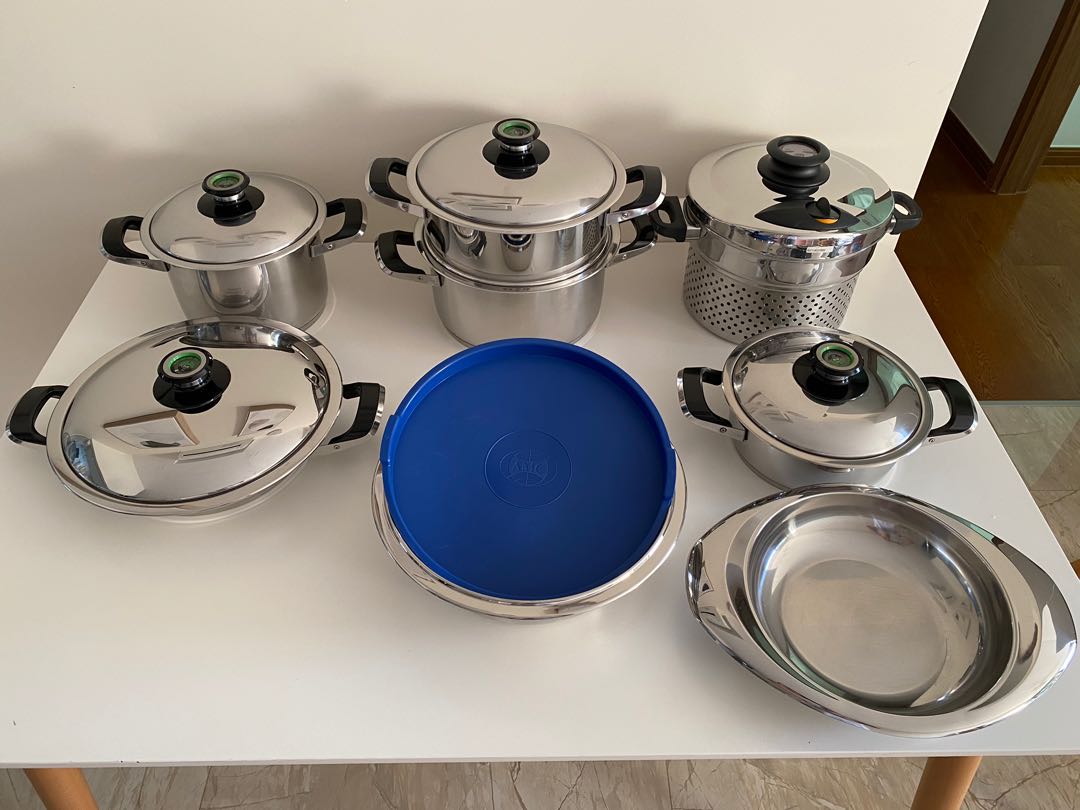 AMC Pots, Furniture & Home Living, Kitchenware & Tableware, Cookware