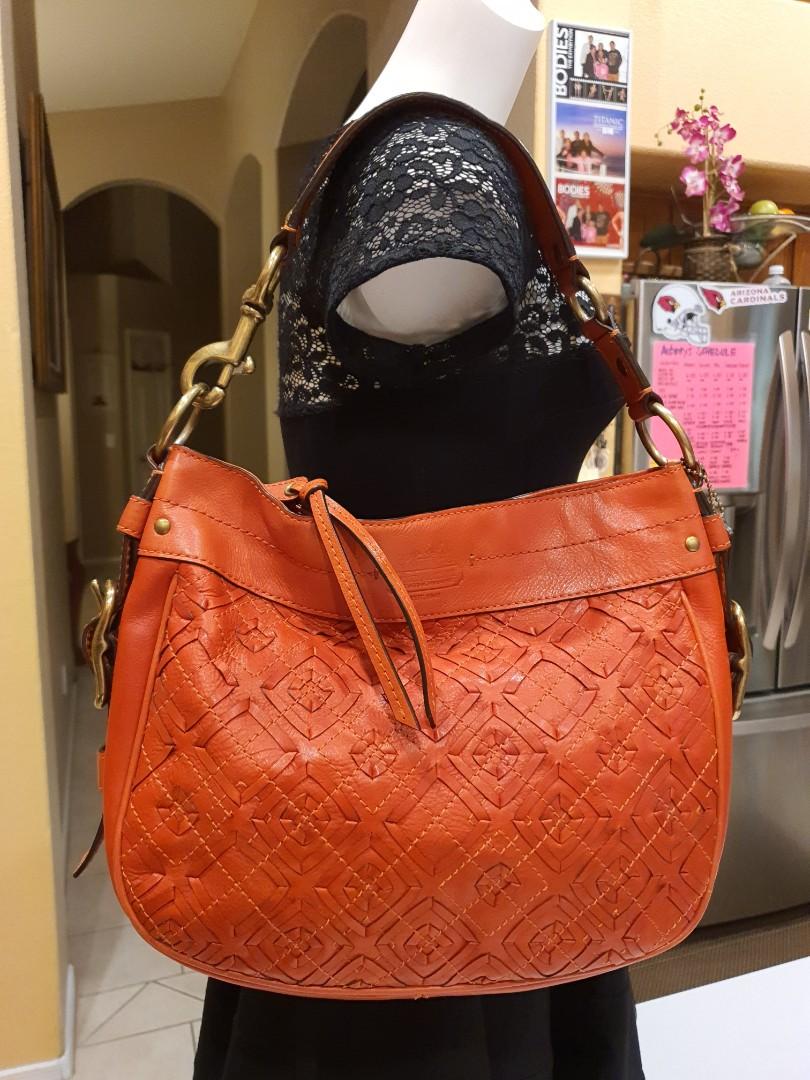 Burnt Orange Chicks & Girlies Leather Purse – Better Off Duds