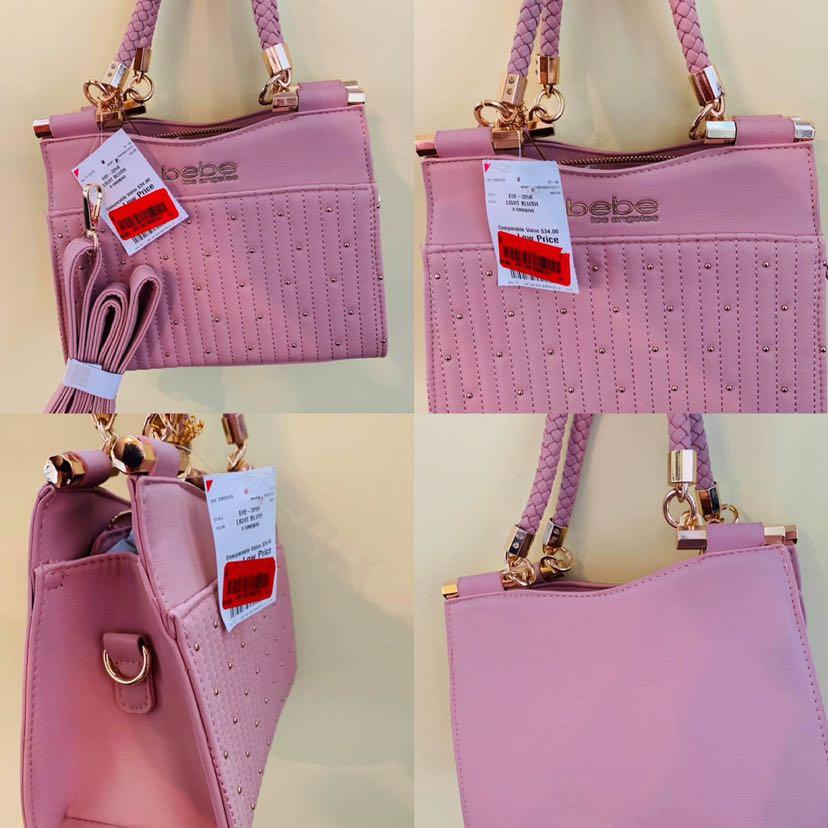 Bebe pink purse clearance