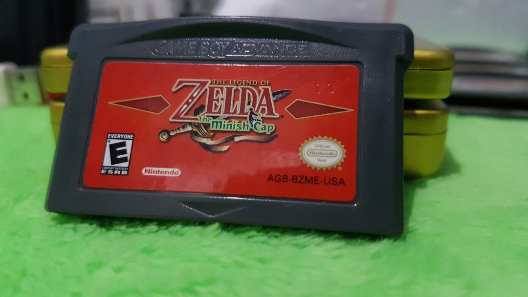 The Legend of Zelda The Minish Cap Gameboy Advance AUTHENTIC