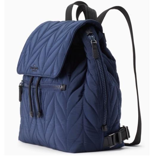 Authentic Kate Spade Ellie Large Flap Nylon Backpack Luxury Bags Wallets on Carousell