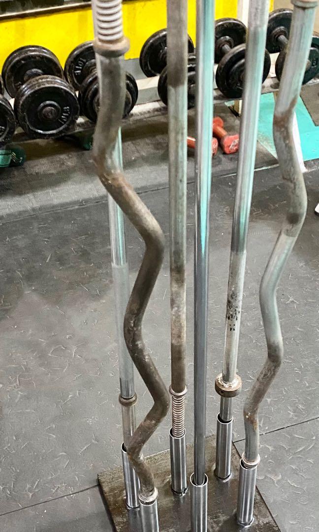 Barbell Stand / Barbell Holder (Category: Weights & Dumbbells) located in Manila. Submitted by vin_case (Listing ID 1049928226, Image 2). Description: Barbell Stand / Barbell Holder Easy to place and organize your barbell, no scattered or misplaced and to avoid rust. - Fit for 1” Diameter Barbell - Stainless Tube w/ Solid Steel Plate - 6 Holes Contact: 0917-793-0752 Shipping: Lalamove.
