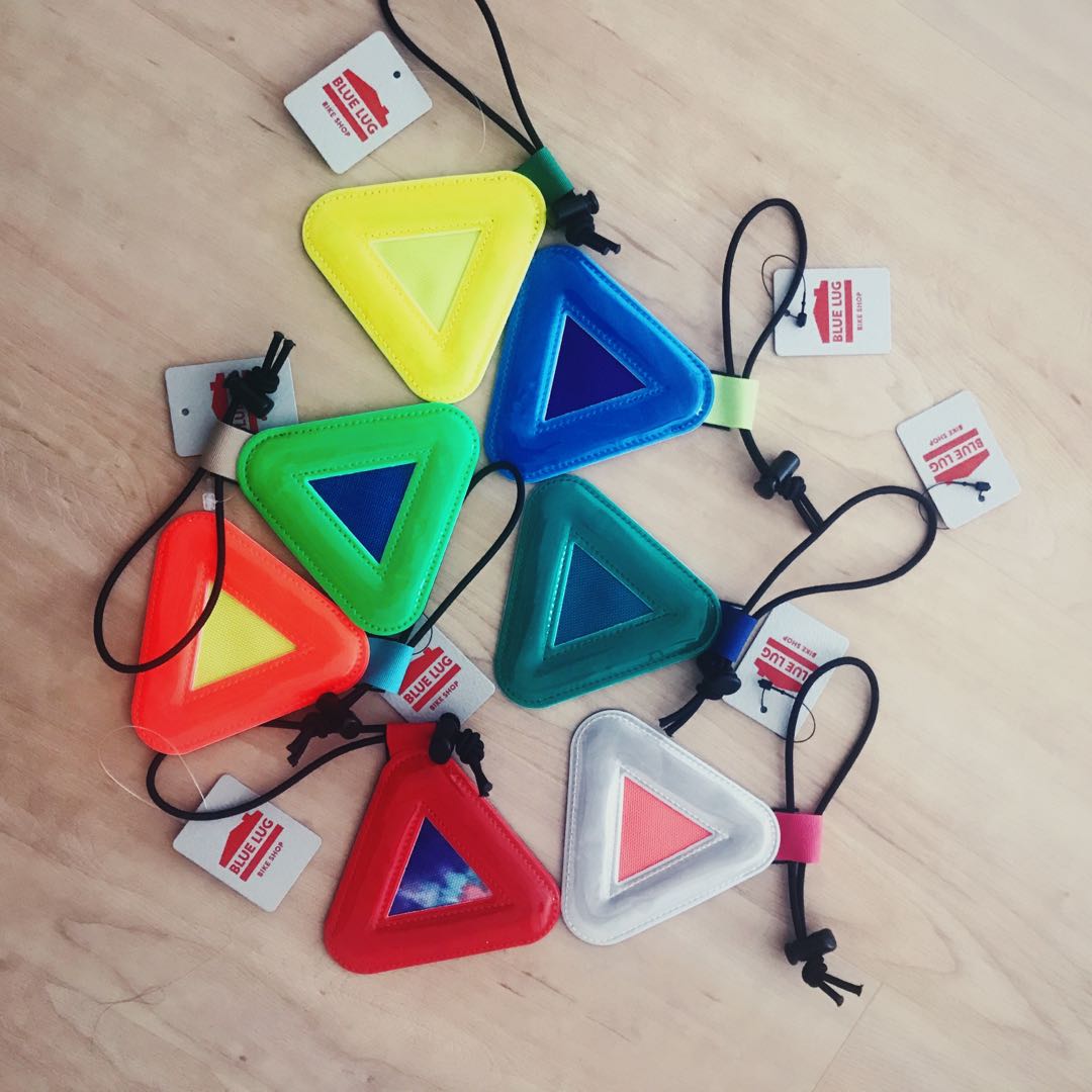 Bluelug Triangle Reflector Sports Equipment Bicycles Parts