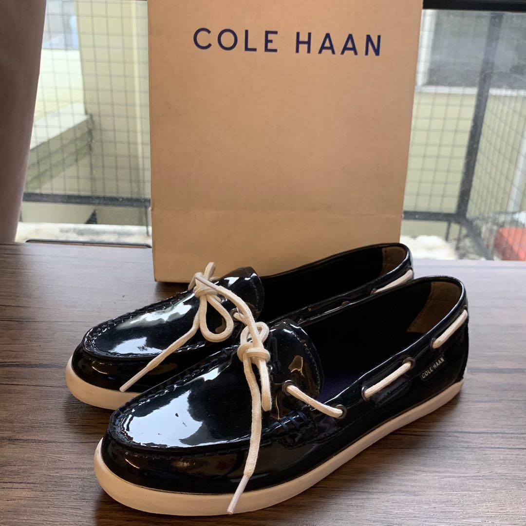 cole haan women's patent leather shoes