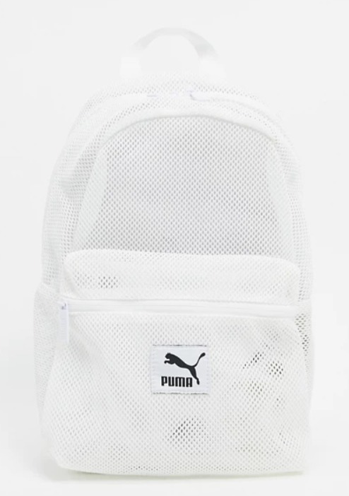 Puma mesh backpack on sale