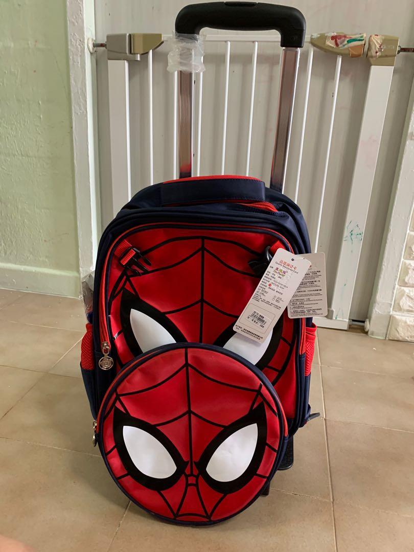 spider school bag