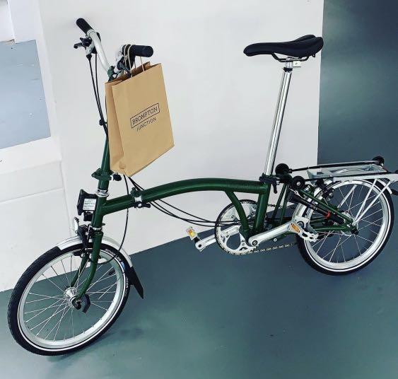 Brompton racing green hotsell 2020