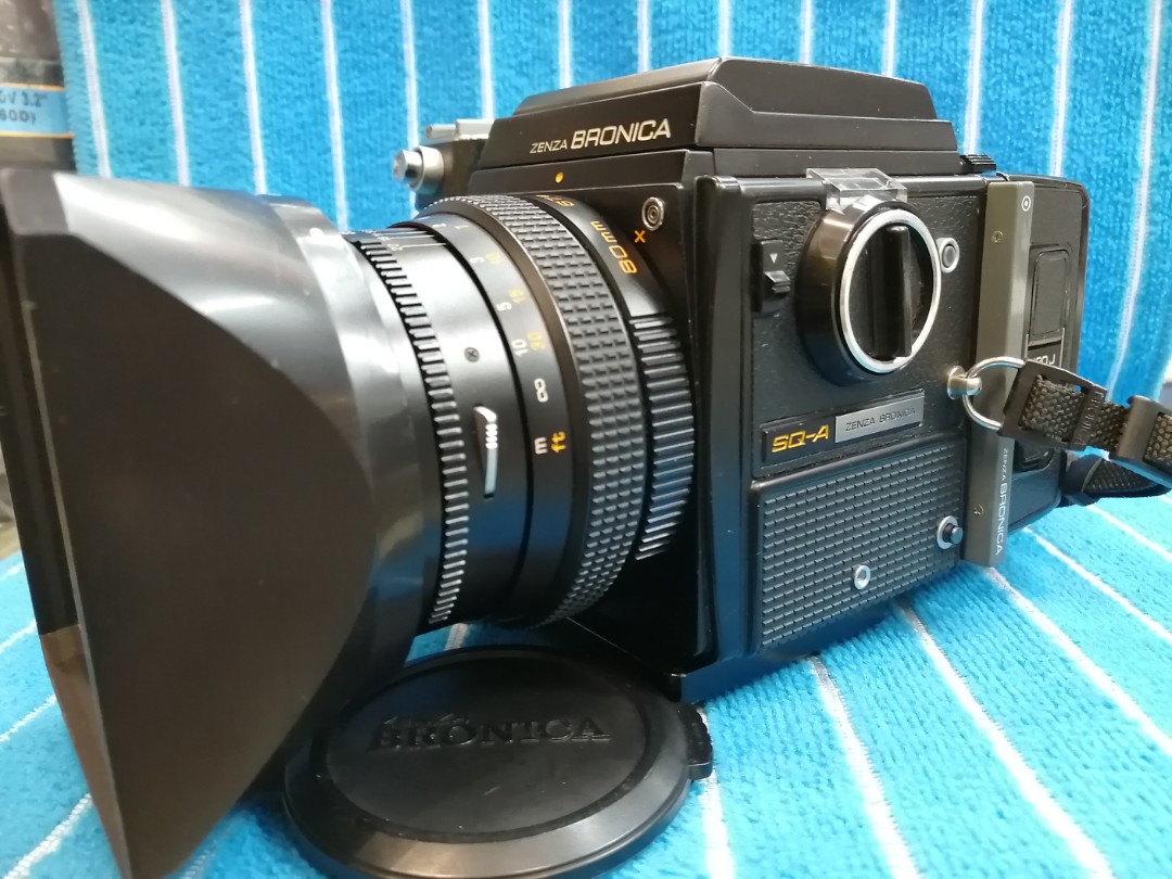 Bronica Sq A Middle Format Kit 80mm Photography Cameras On Carousell
