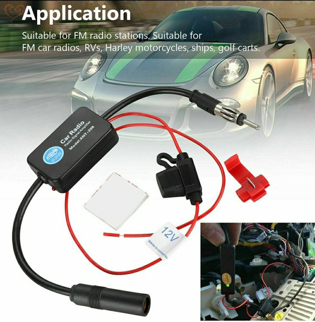 Car radio antenna booster, Car Accessories, Electronics & Lights on  Carousell