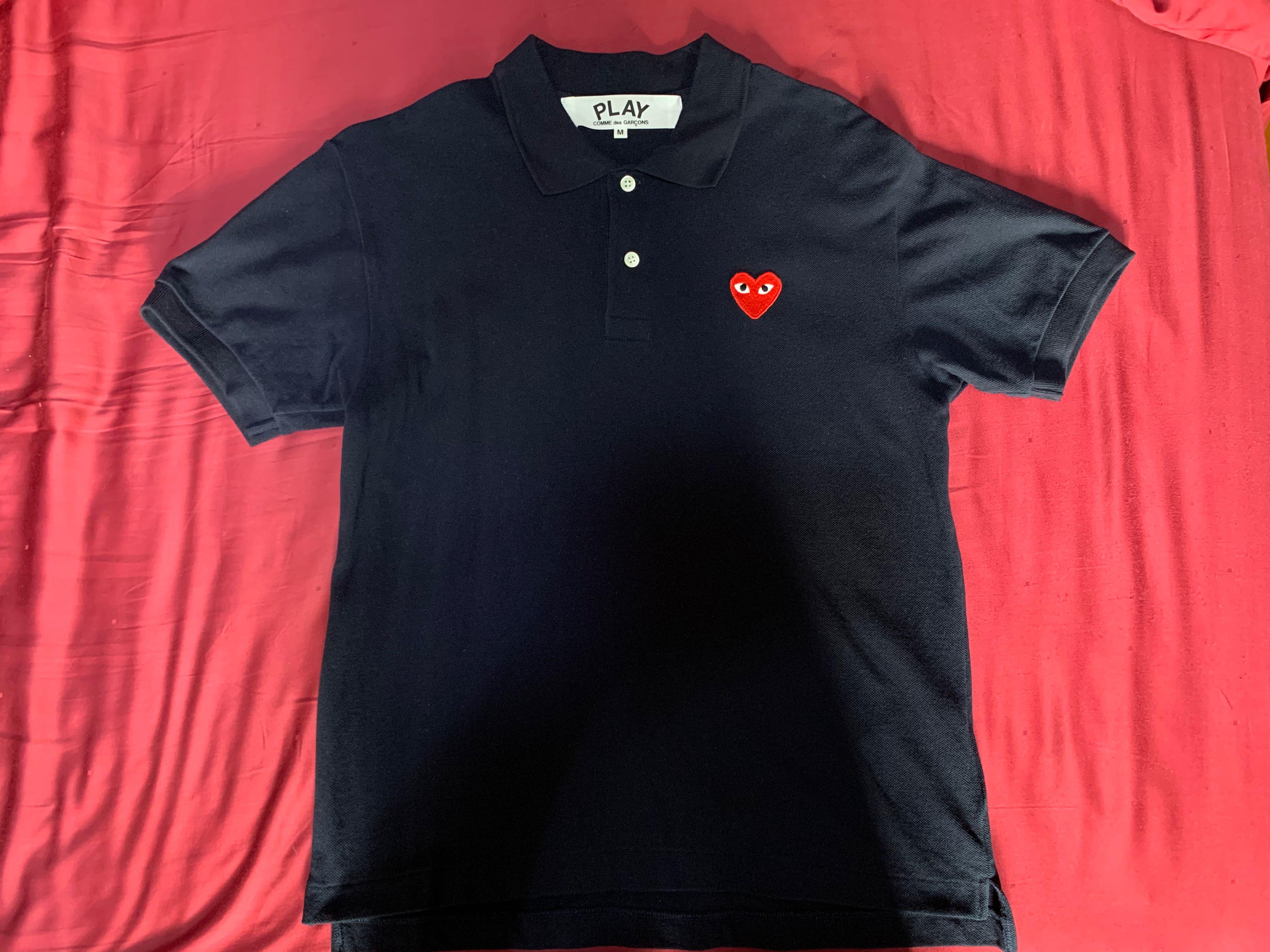 Cdg polo black 2025