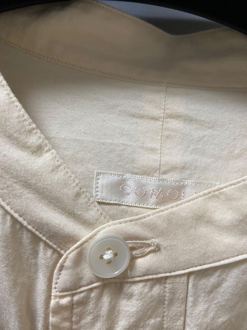 COMOLI band collar shirt #decsale, 男裝, 外套及戶外衣服- Carousell