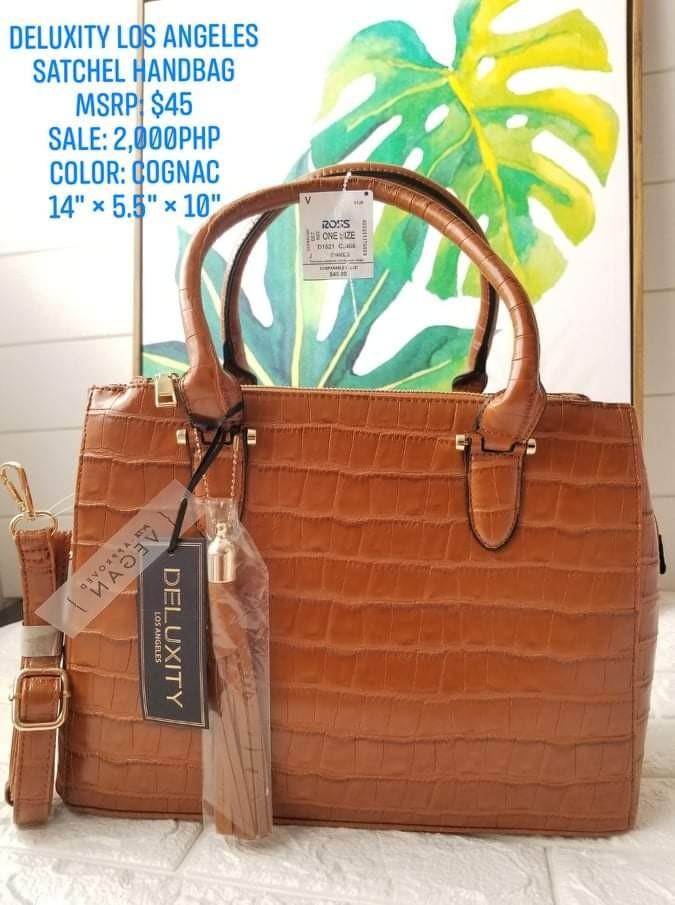 Deluxity Los Angeles Satchel Handbag Women s Fashion Bags Wallets Tote Bags on Carousell