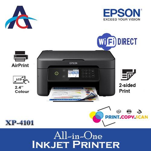 Epson Expression Home Xp 4101 All In One Inkjet Printer Electronics Others On Carousell