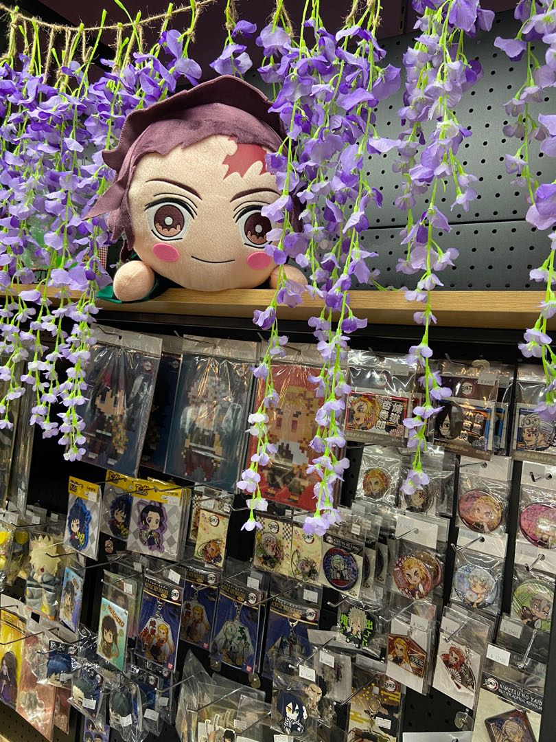 Fake Wisteria Flower Kimetsu no Yaiba Demon Slayer, Hobbies & Toys
