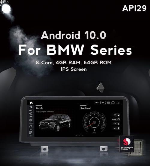 Fs Bn Navifly Android 10 0 Car Multimedia Player F Bmw F20 F21 F22 F23 F30 F31 F32 F33 F34 F36 Nbt Qualcomm Snapdragon 4g Built In Carplay Dsp 4k Car Accessories Accessories On