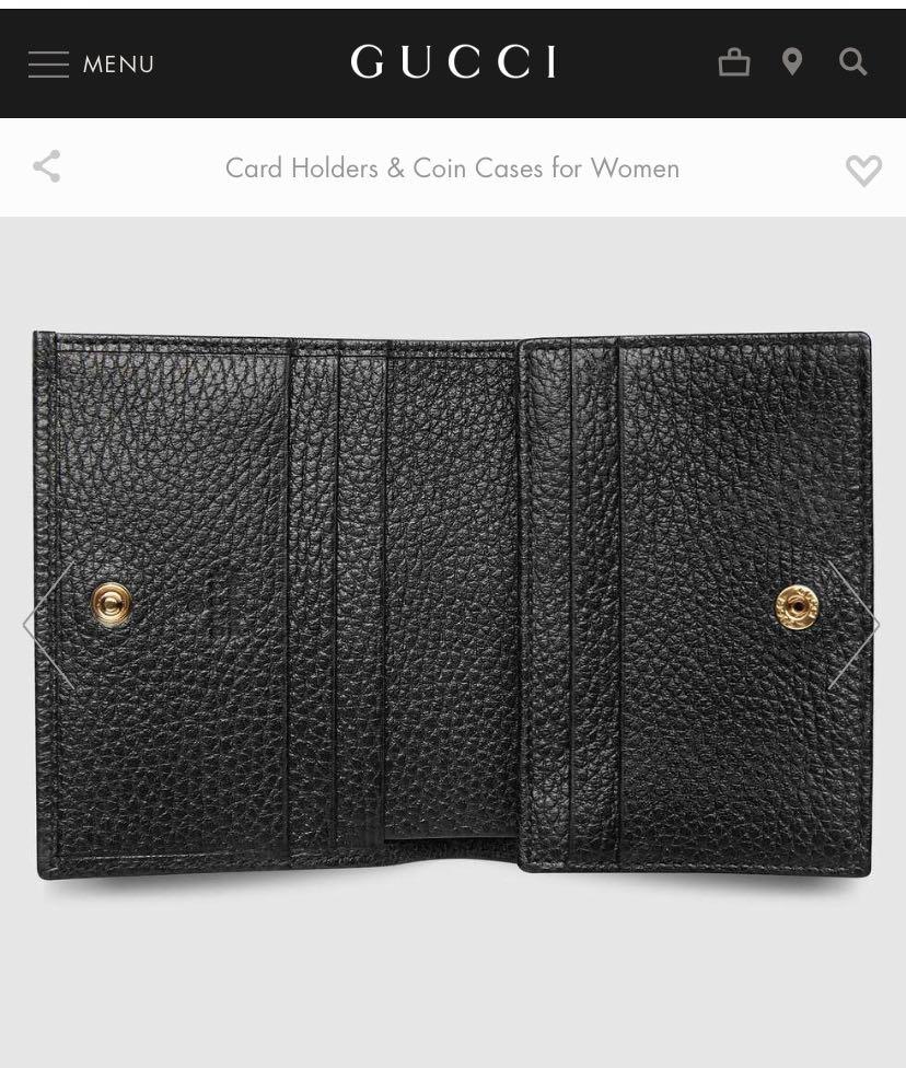 gucci leather wallet