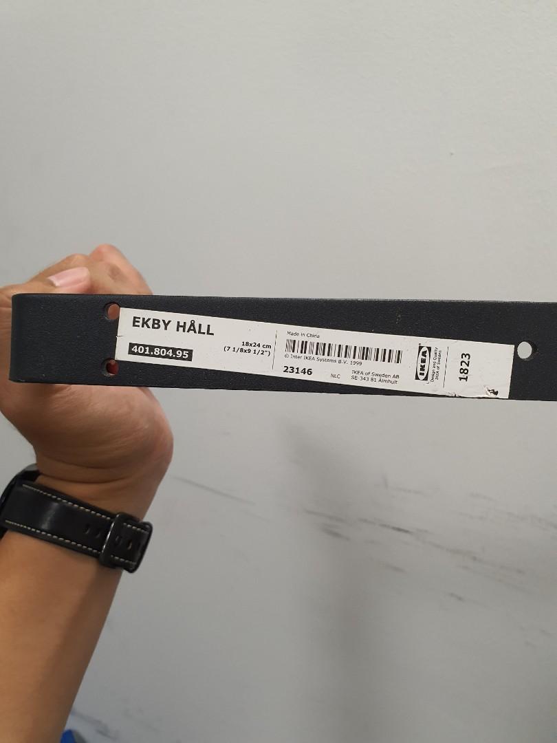 Ikea Ekby Hall Shelf Brackets Furniture Shelves Drawers On Carousell Ekby håll bracket, black x 6. carousell