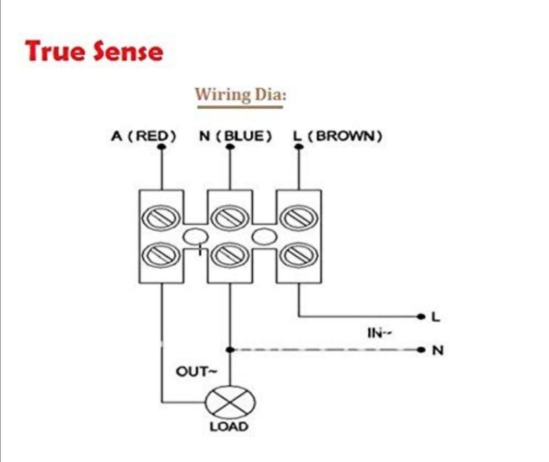 Motion Sensor Wiring Diagram Red Blue Brown - Search Best 4K Wallpapers