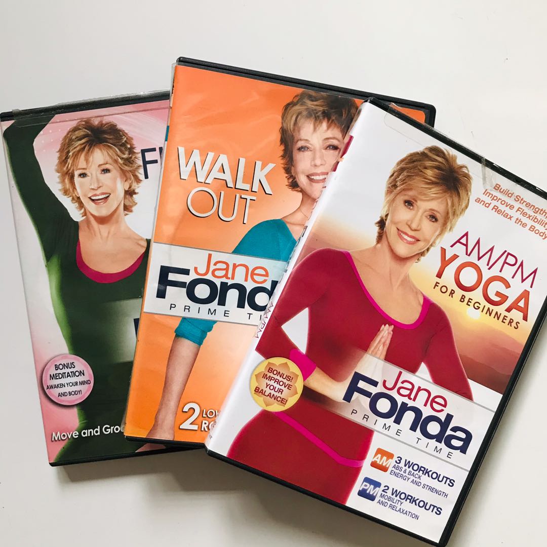 Jane Fonda Workout DVDs, Hobbies & Toys, Music & Media, Music Scores on