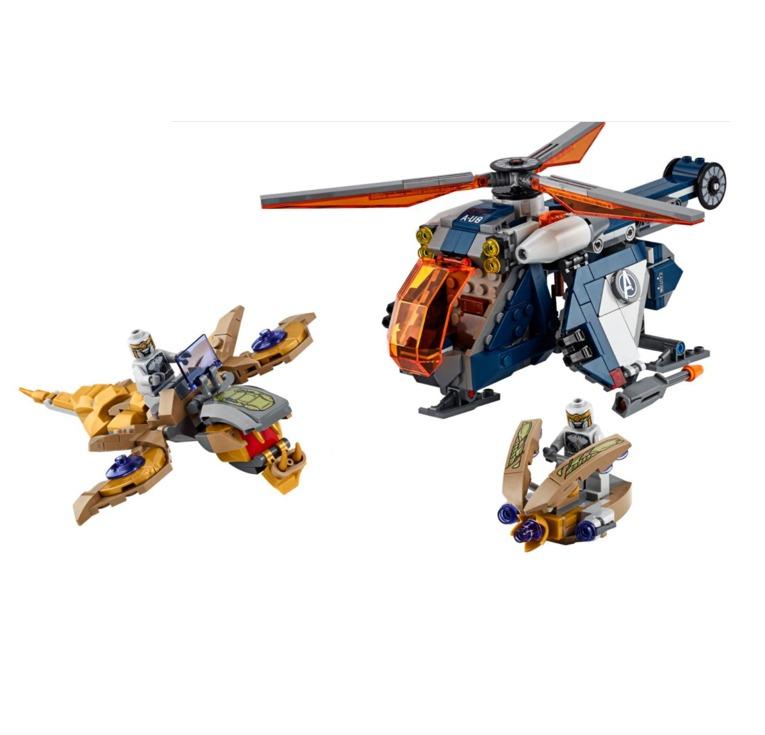 Lego avengers hulk helicopter drop hot sale