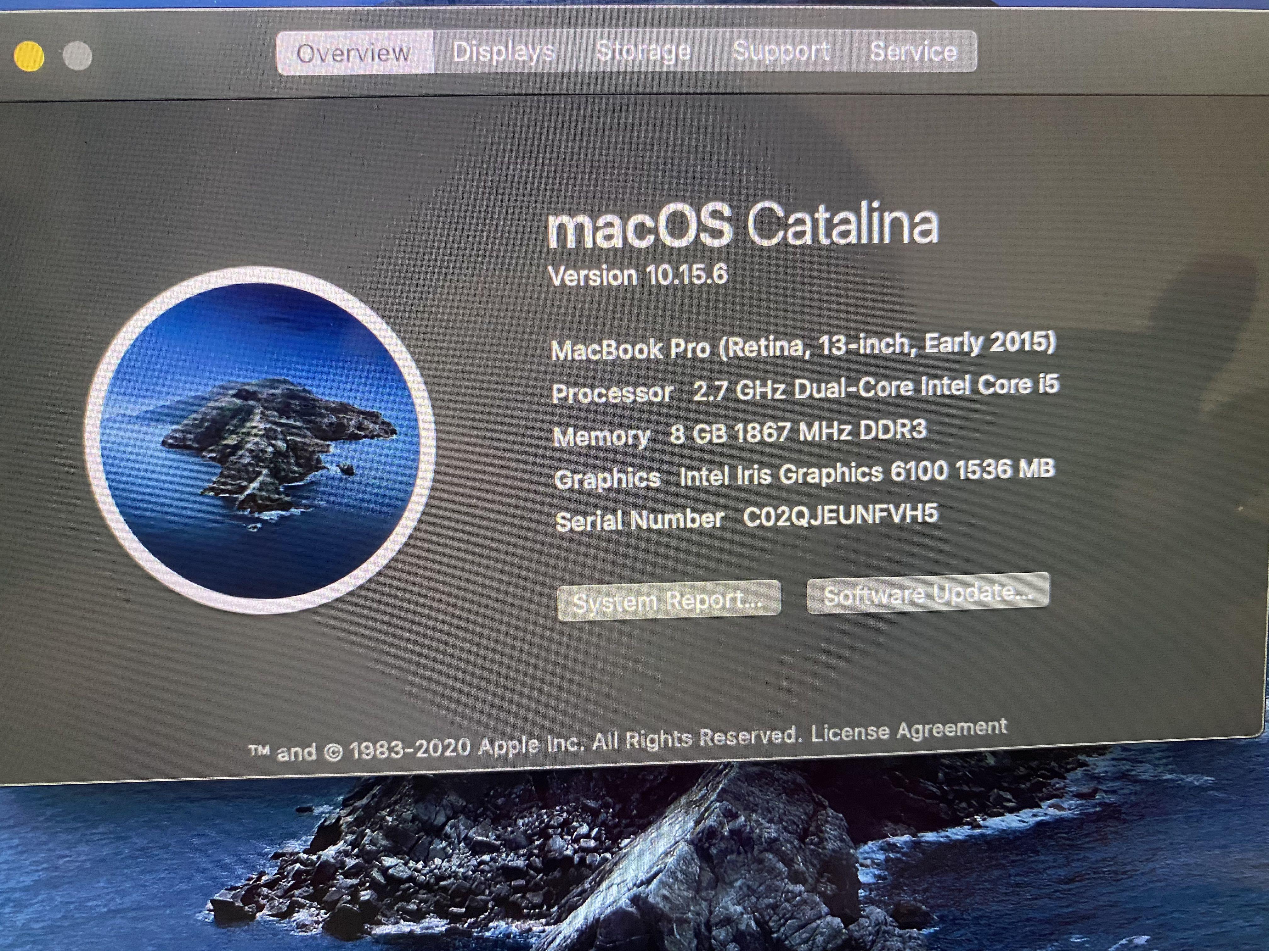 Macbook Pro Retina 13 Early 15 2 7 Ghz Dualcore I5 8gb Electronics Computers Laptops On Carousell