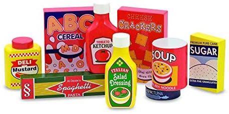 Melissa & Doug pantry food 