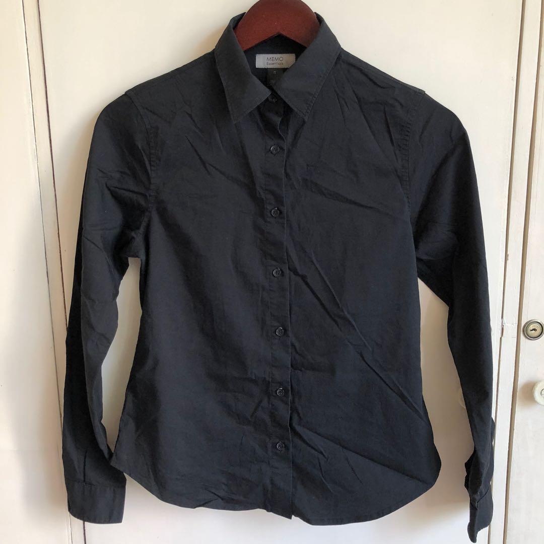 Memo Essentials Polo Shirt Long Sleeves on Carousell