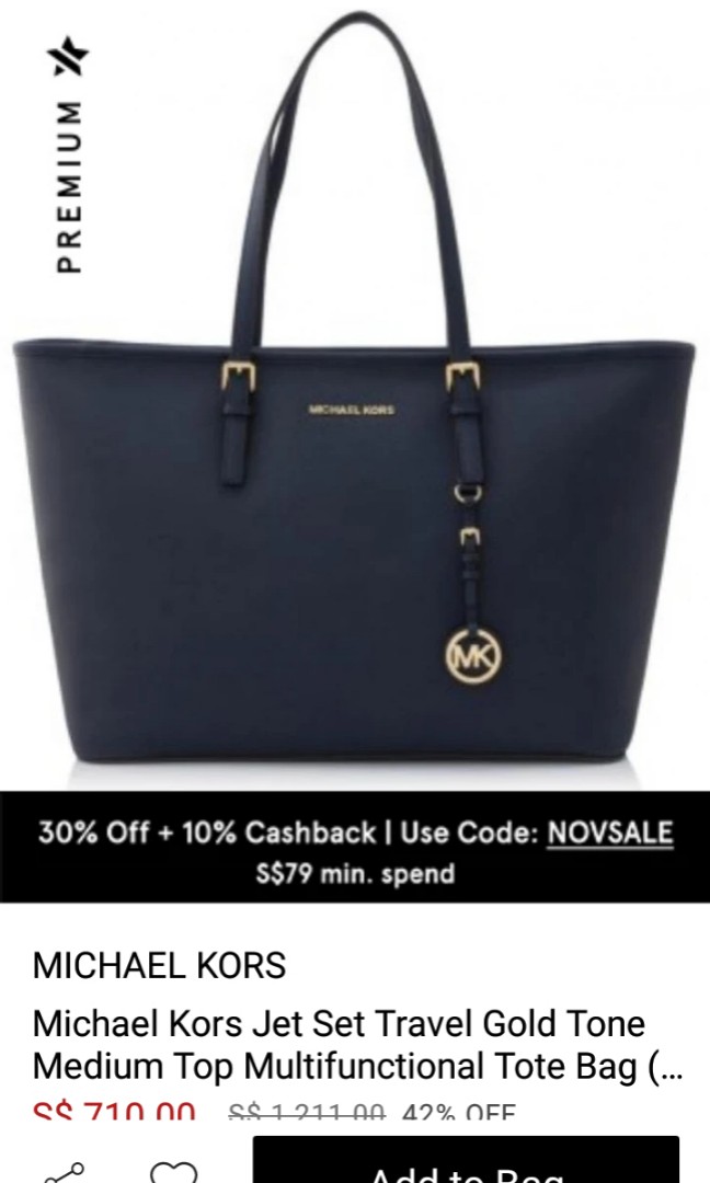 Michael Kors Large Bag, Luxury, Bags & Wallets on Carousell