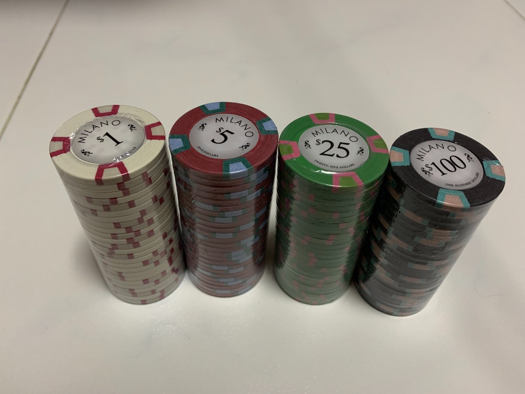 Milano Poker Chips, Toys & Games, Others on Carousell