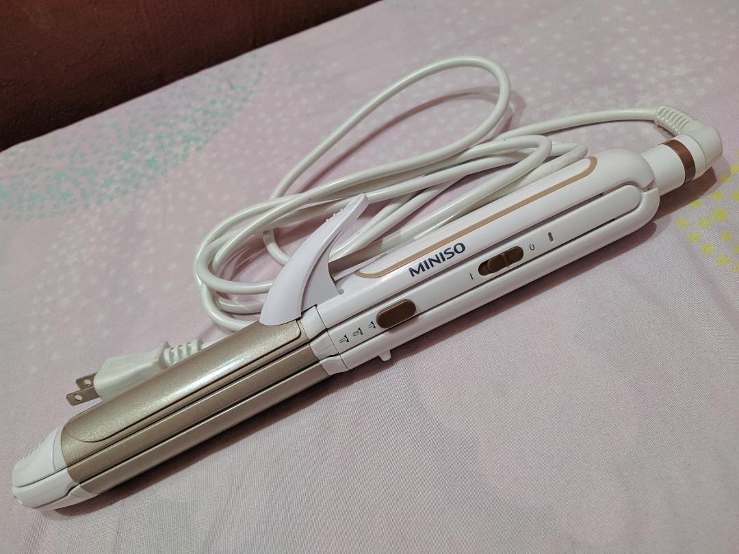 Miniso 3 in 1 hair straightener review sale