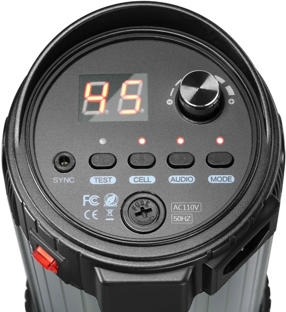 Neewer 600W Studio Strobe Flash Photography Lighting Kit(2) 300W