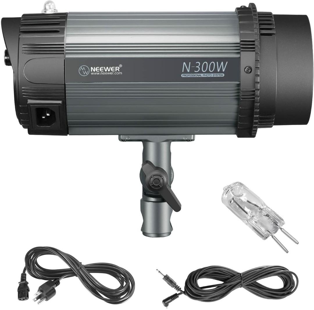 Neewer 600W Studio Strobe Flash Photography Lighting Kit(2) 300W