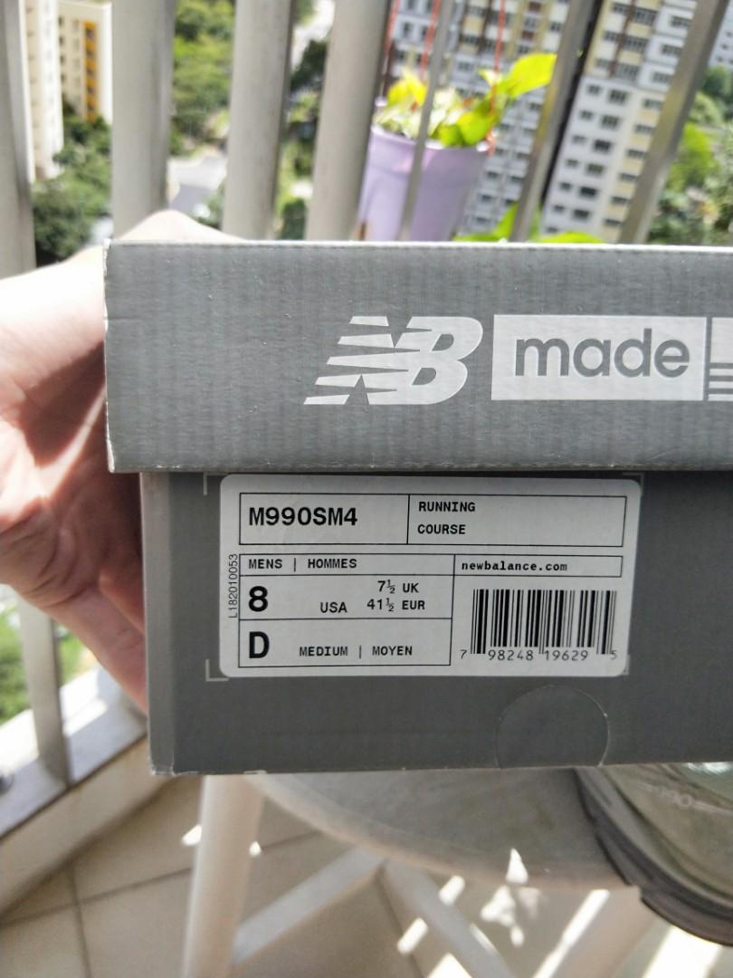 New Balance 990v4 (Mint Green), Men's Fashion, Footwear, Dress Shoes on  Carousell