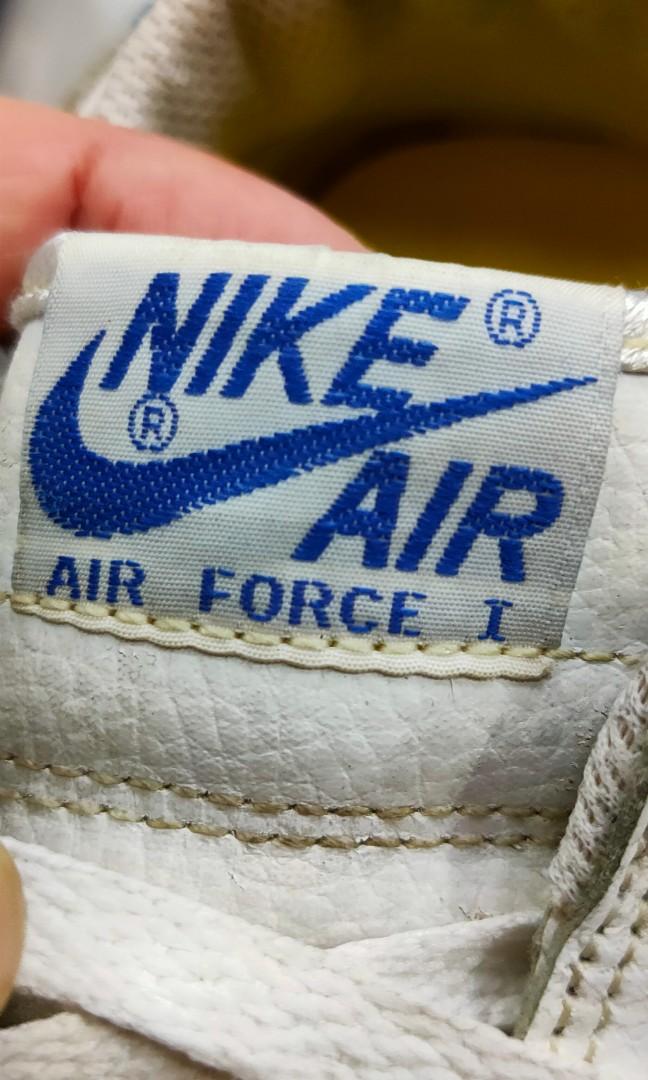 Nike Air Force 1 vintage 80 s Men s Fashion Footwear Sneakers