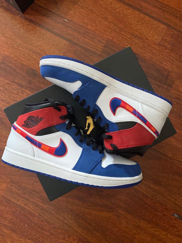 nike air jordans multicolor