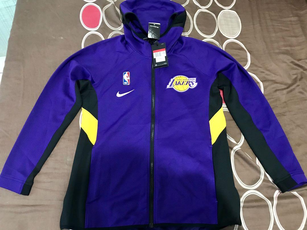 Nike Lakers Therma Flex Showtime Hoodie Jacket, Men's Fashion, Activewear  on Carousell