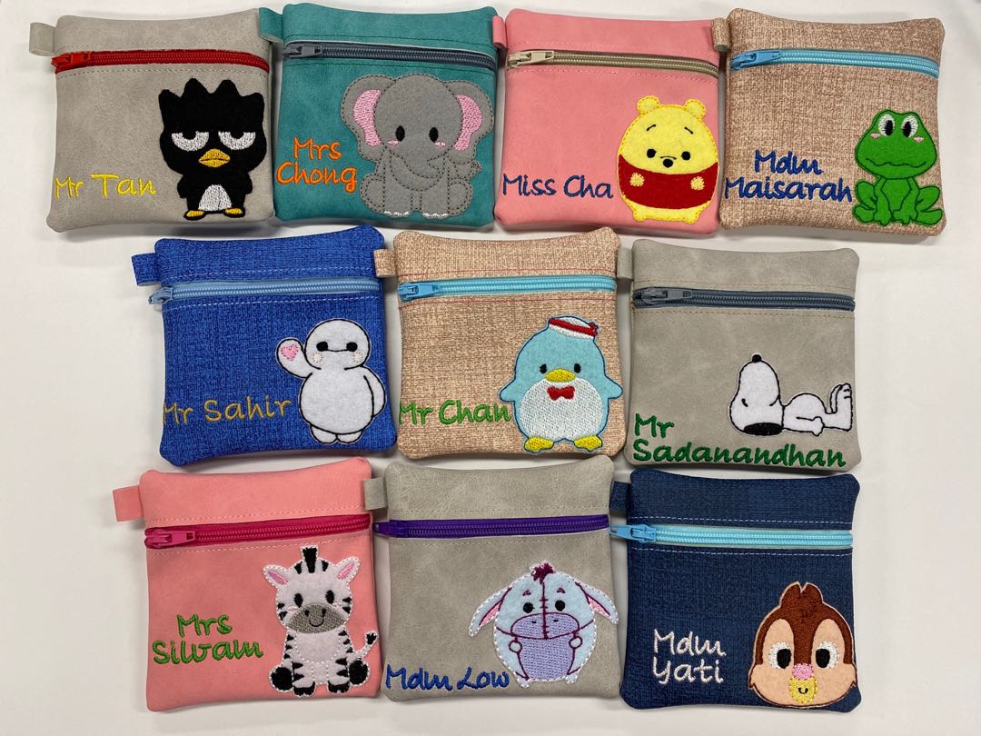 Personalised characters Pouch, Hobbies & Toys, Stationery & Craft ...
