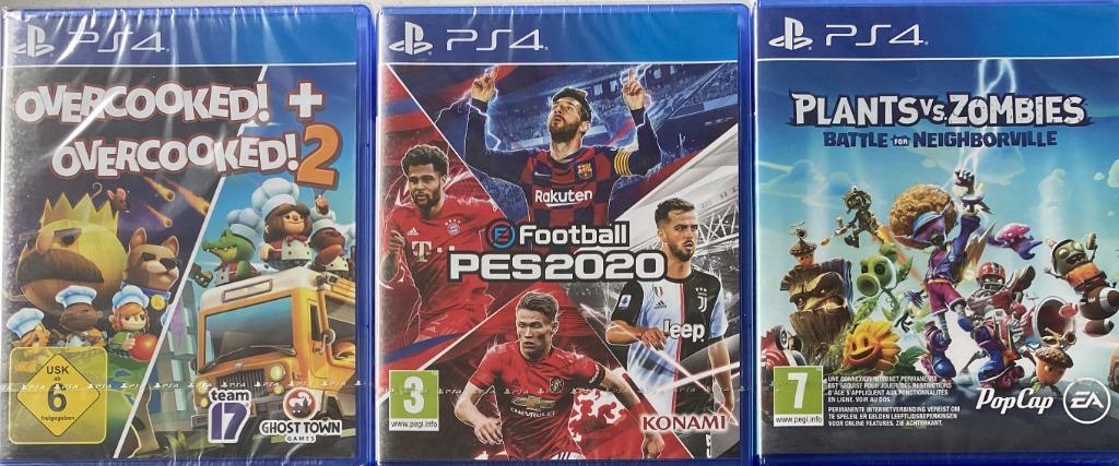 Ps4 Overcooked 2 Pes2020 Plant Vs Zombie Video Gaming Video Games Playstation On Carousell