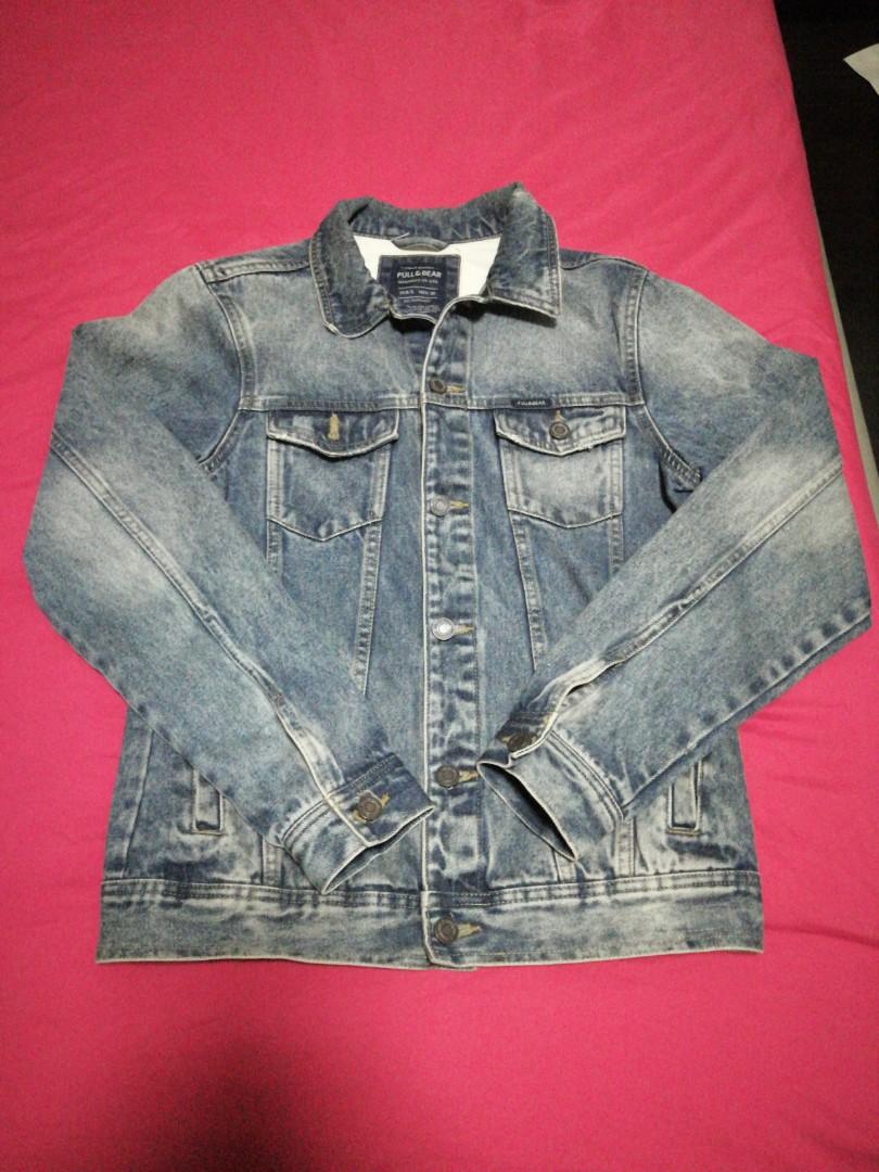 Pull and bear denim jacket price cheap