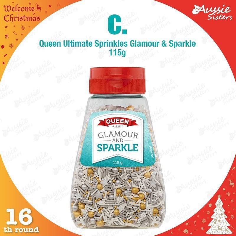 Dr. Oetker & Queen Ultimate Sprinkles Glamour & Sparkle 115g