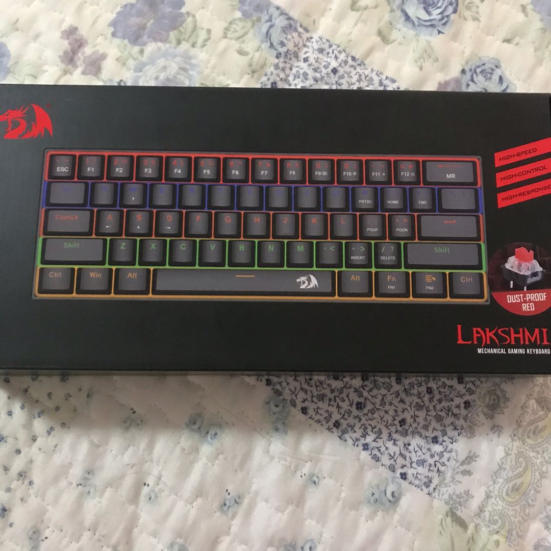 Red Dragon 60 Mechanical Keyboard Computers Tech Parts Accessories Computer Keyboard On Carousell Redragon k530 draconic 60% compact rgb wireless mechanical keyboard. red dragon 60 mechanical keyboard