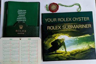 Rolex booklet set