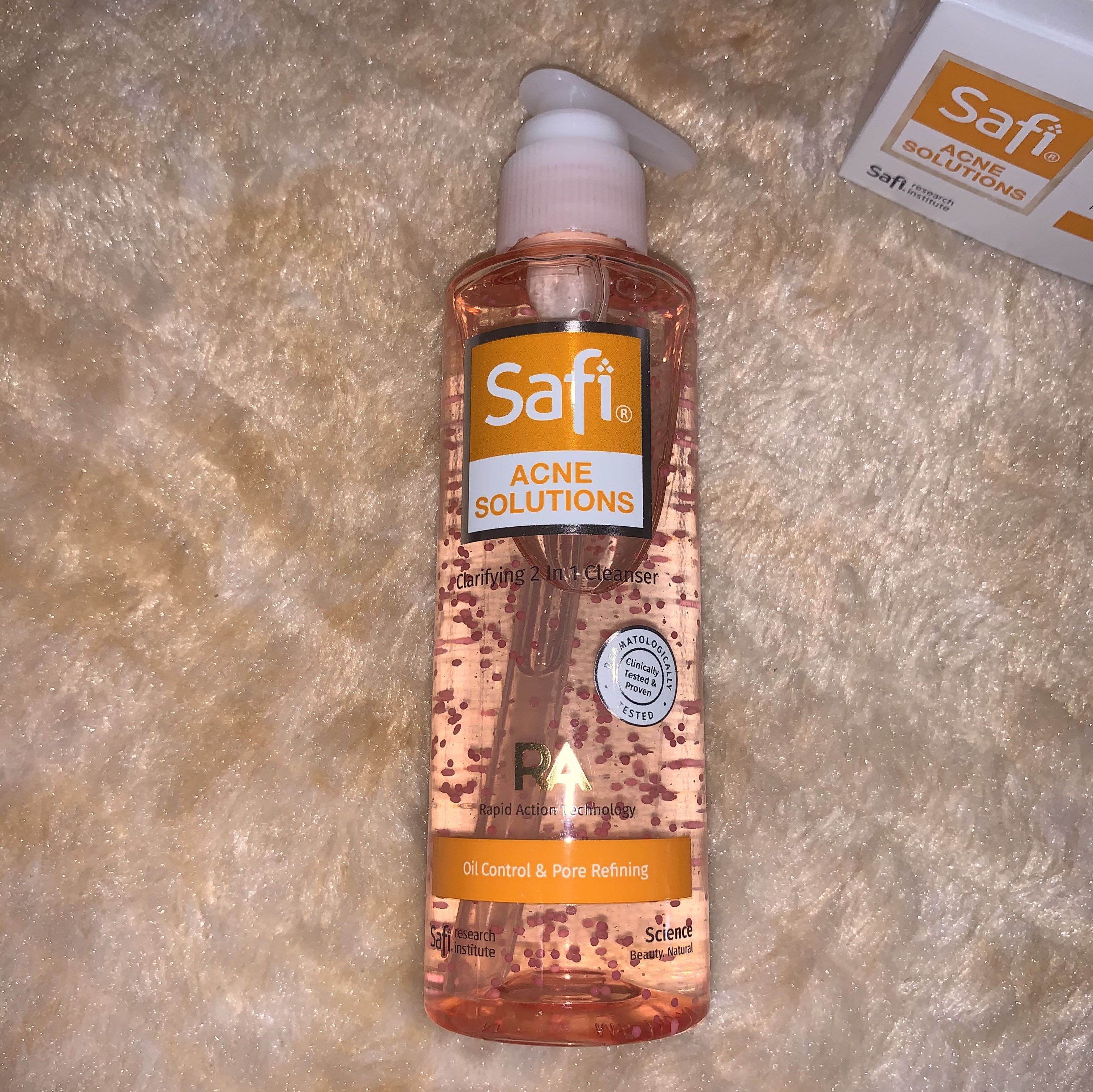 safi acne solution cleanser
