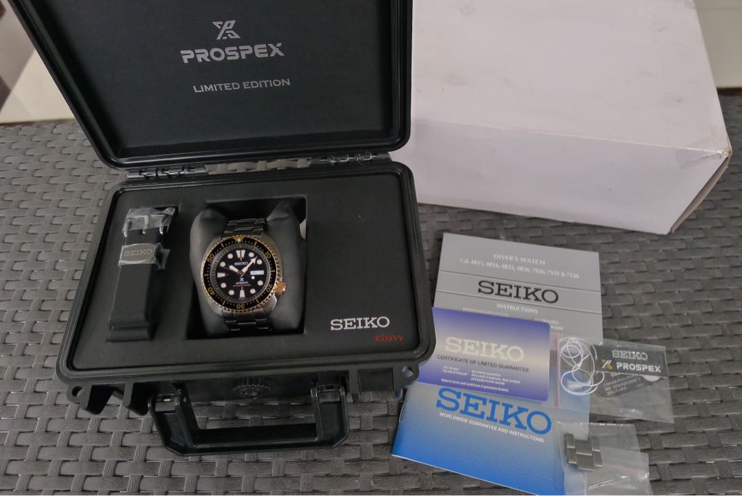 Seiko Turtle Australia Exclusive Limited Edition SRPD50K1 Luxury